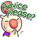 Moogle saying: advice please?