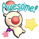 Moogle saying: awesome!